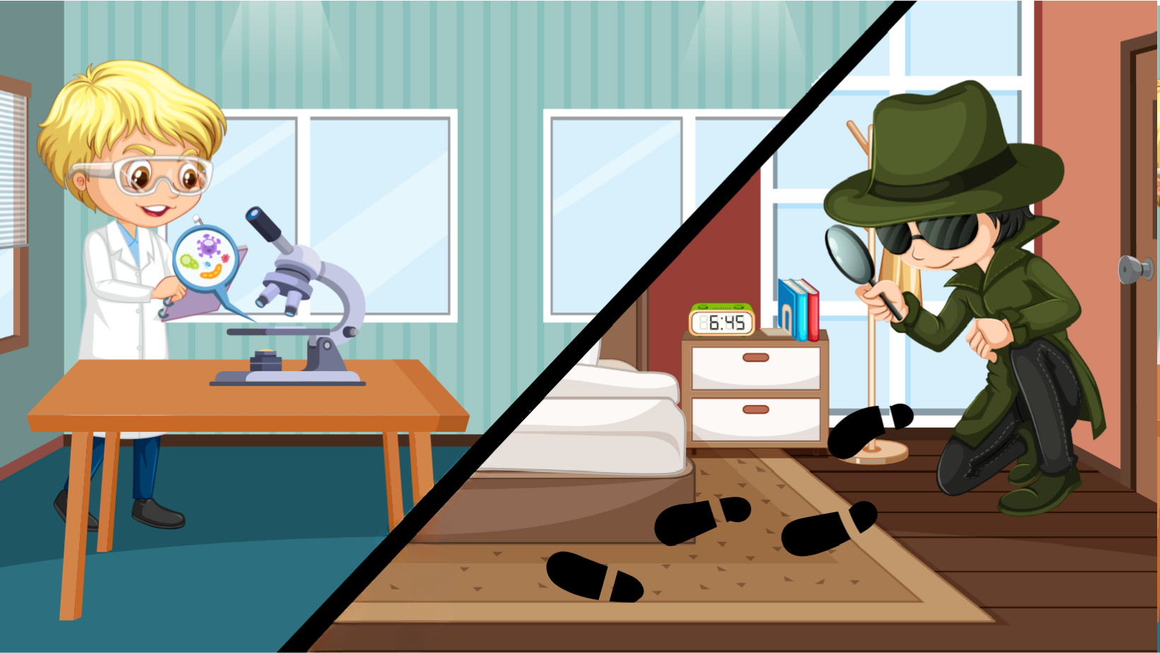 Bav se vědou pro nejmenší – Najdi 5 rozdílů